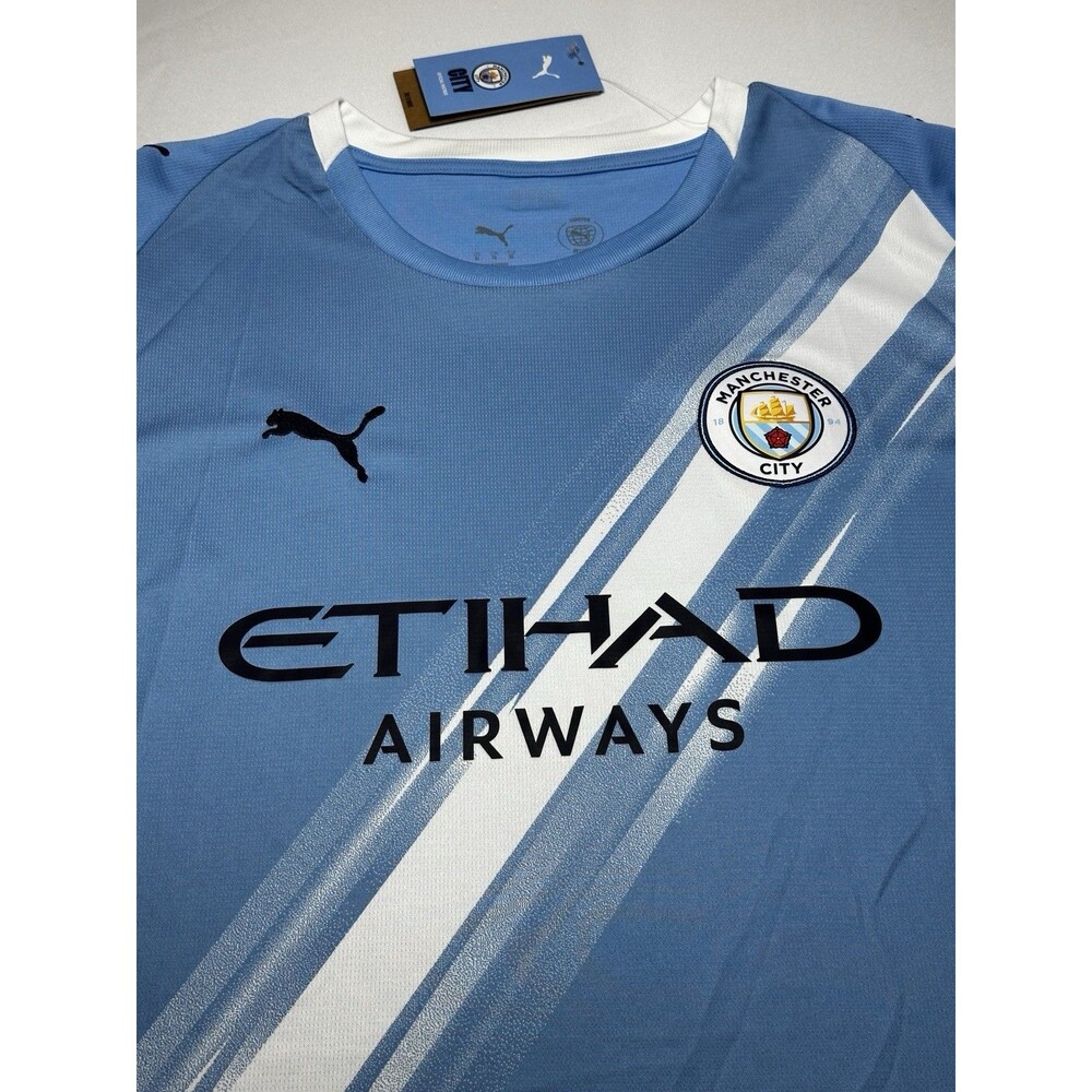 Puma Manchester City Home Jersey Mens Size XL Authentic 780338 NWT New - Picture 2 of 15